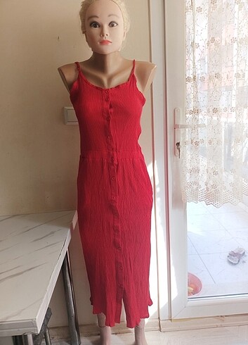 ambar uzun elbise