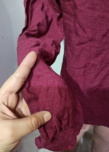 xs Beden bordo Renk bluz.