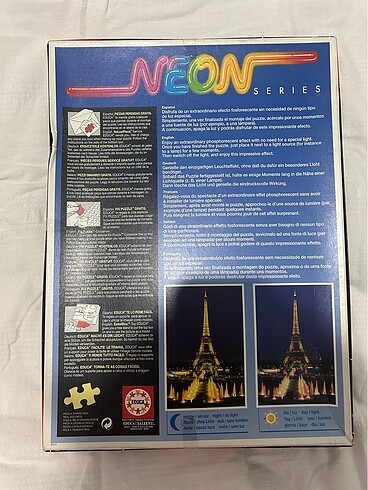 Beden 1000 parçalık puzzle