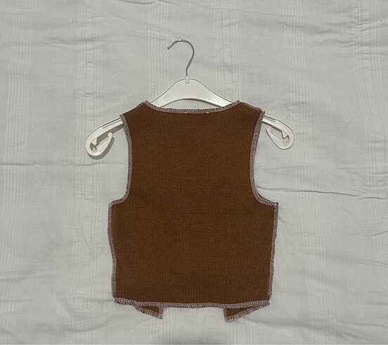 Askılı Crop Bluz - Görsel 2