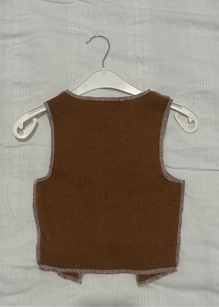 Askılı Crop Bluz - Görsel 2