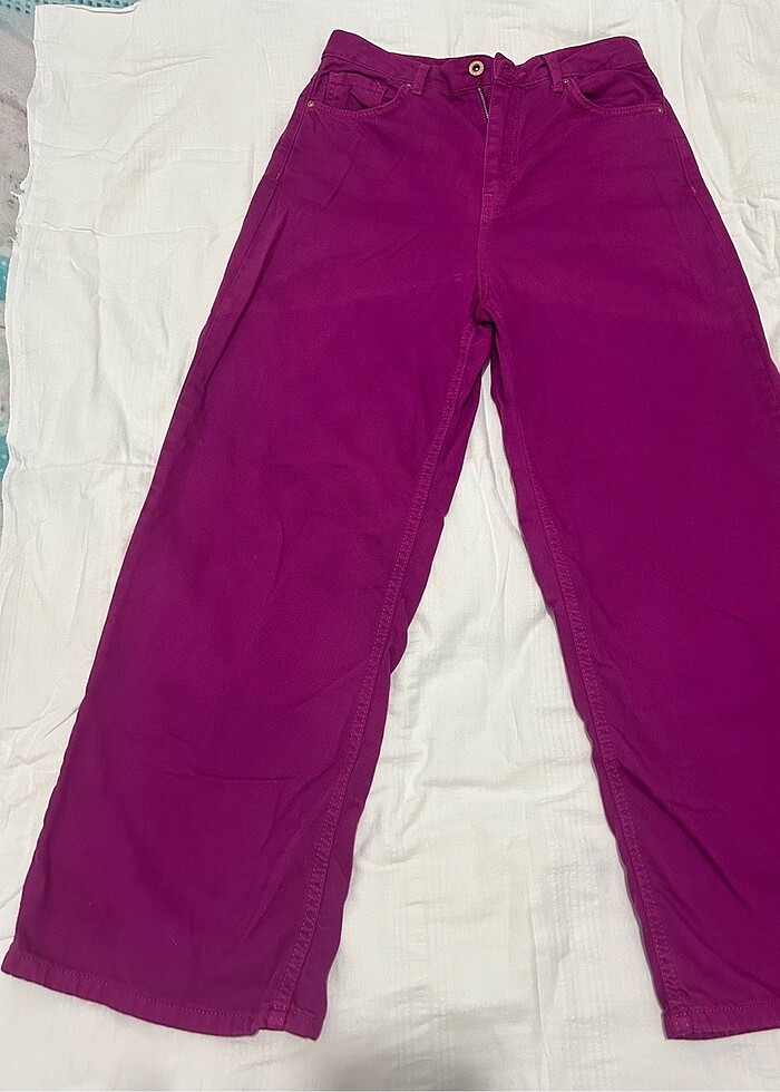 Bol paça pantolon - Görsel 3