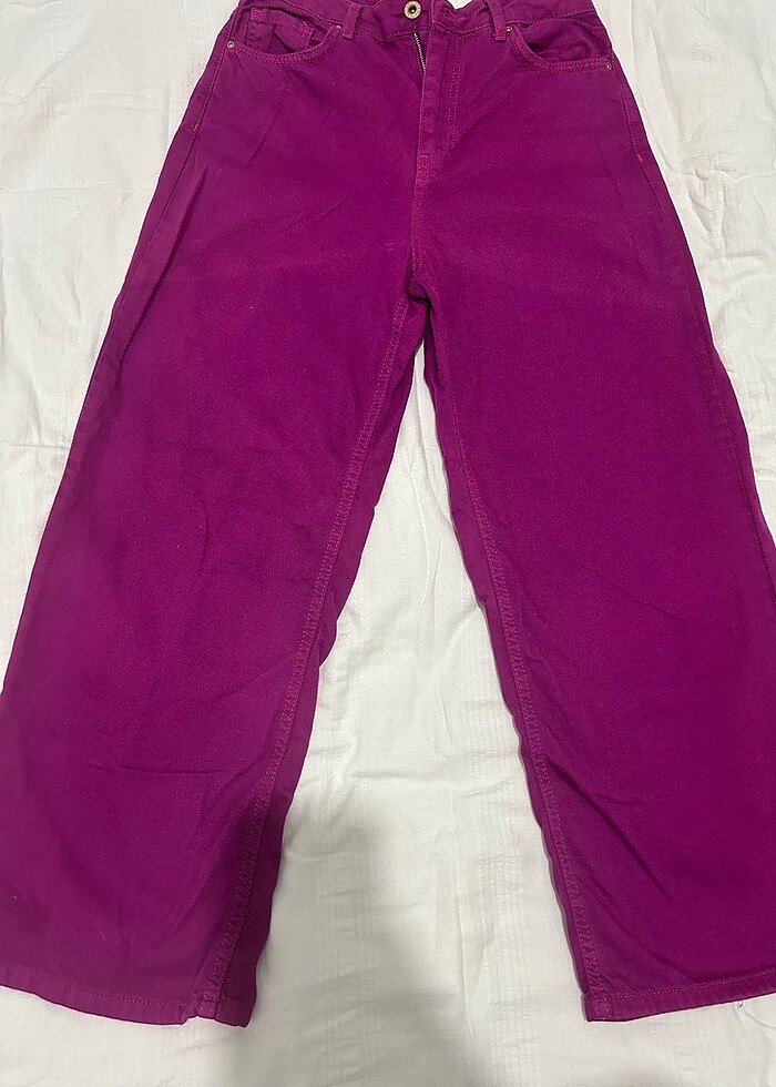 Bol paça pantolon - Görsel 4