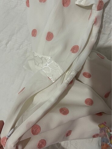 Mini Puantiyeli Elbise - Görsel 7