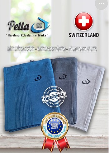 Pella Mikrofiber Bez - Görsel 2