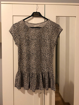 Pull and bear leopar tshirt