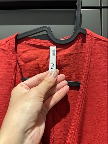xs Beden kırmızı Renk Mango elbise
