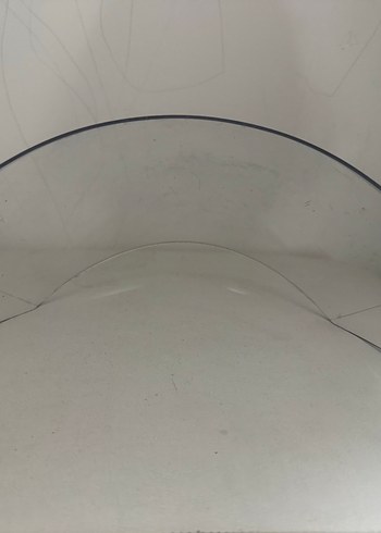 Şeffaf Cam Motosiklet Kask Vizörü - Görsel 4