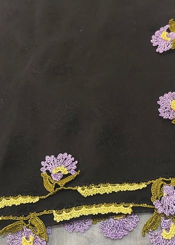 Tığ oyası yazma Kadın yemeni - Görsel 2