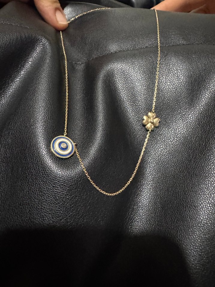 Assos 925 üzeri altın kaplama kolye - Görsel 4