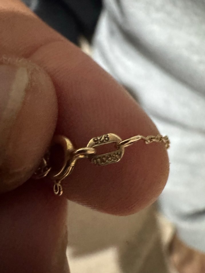 Assos 925 üzeri altın kaplama kolye - Görsel 3