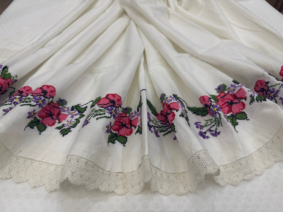 Kanaviçe tek etek - Görsel 3