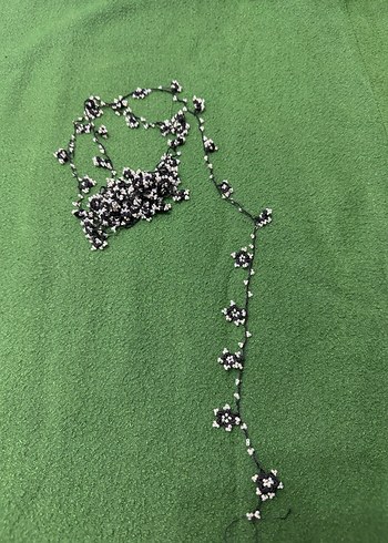 Boncuk İşlemeli oya - Görsel 3