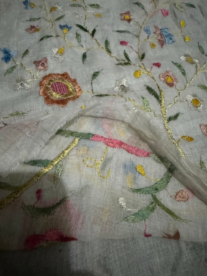 Nakışlı Çok Renkli Gri Yastık Kılıfları - Görsel 5