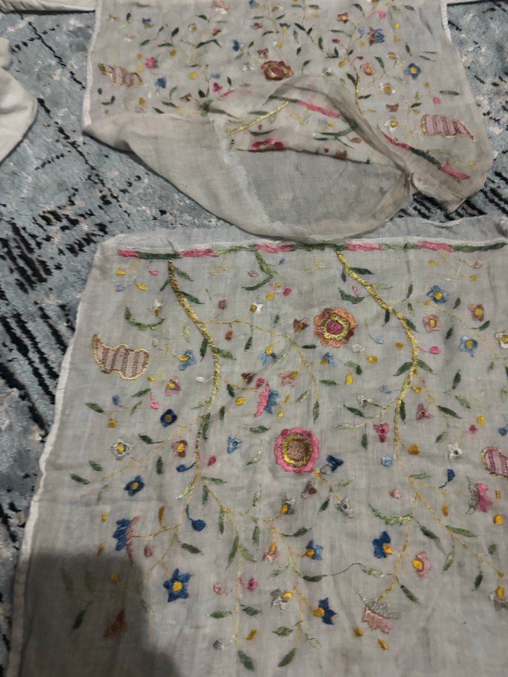 Nakışlı Çok Renkli Gri Yastık Kılıfları - Görsel 4