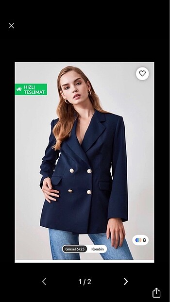 Blazer ceket