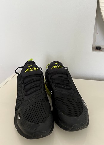 43 Beden sarı Renk Siyah Spor Erkek Sneaker Sarı Detaylı