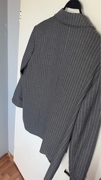 42 Beden gri Renk Blazer ceket