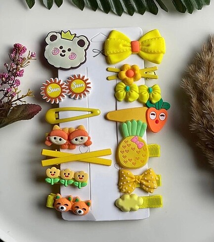 Bebek ve çocuk toka seti