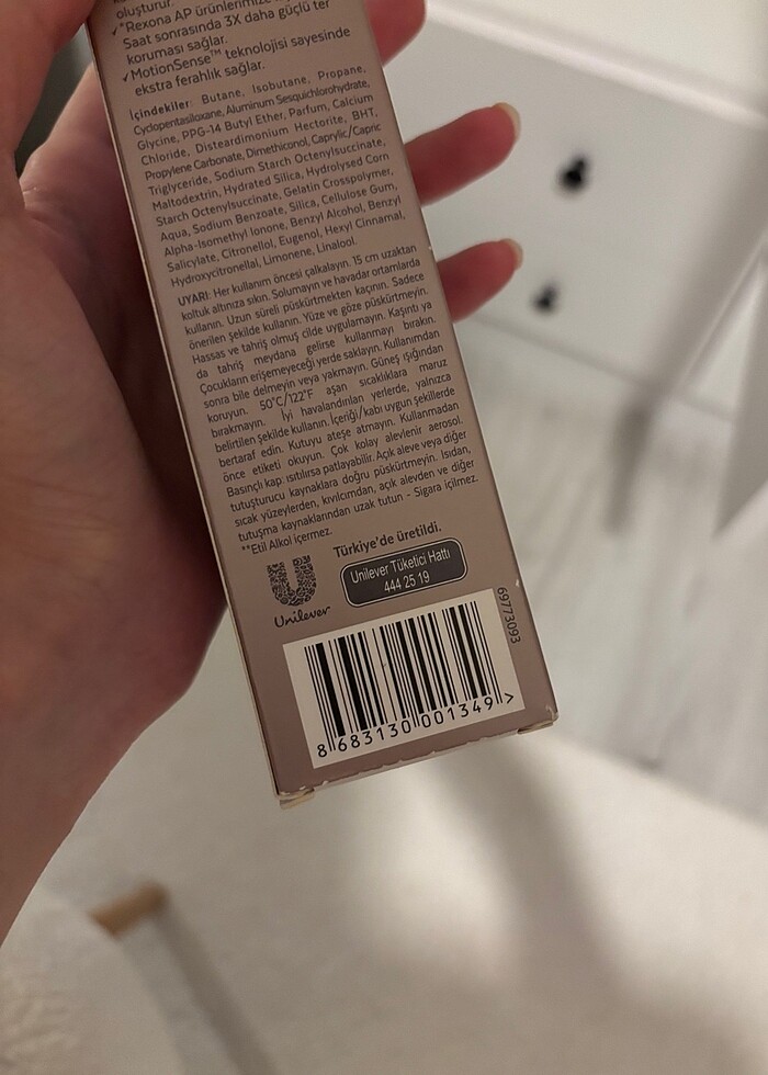 Rexona clinical deodorant - Görsel 4