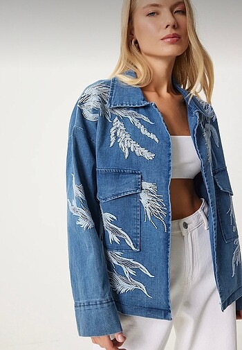 Denim ceket
