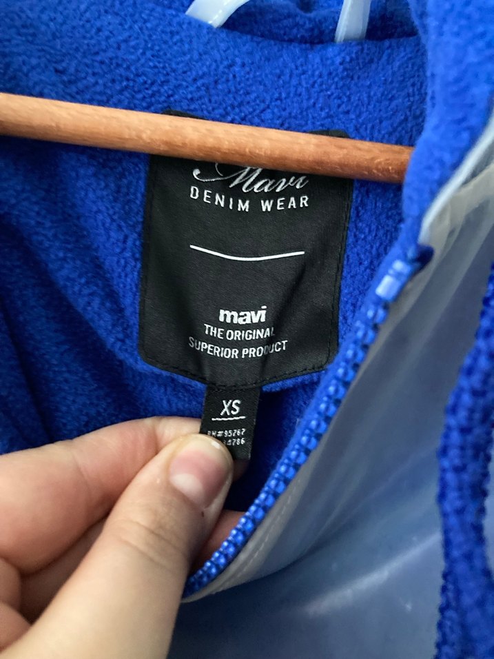 Mavi Denim Wear Şeffaf Yağmurluk  XS | Kapüşonlu - Görsel 3