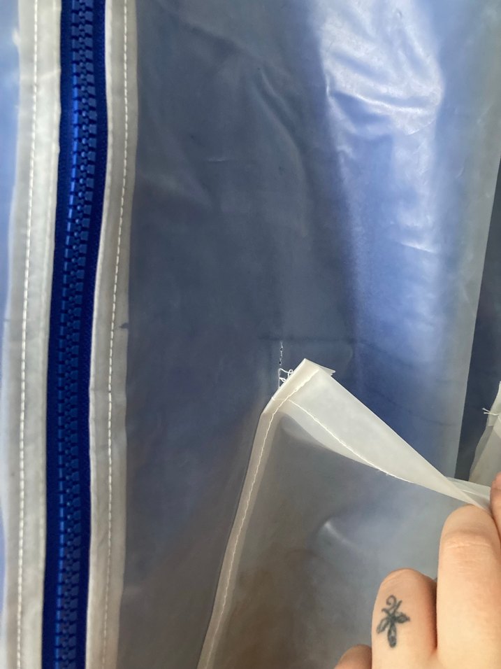 Mavi Denim Wear Şeffaf Yağmurluk  XS | Kapüşonlu - Görsel 4