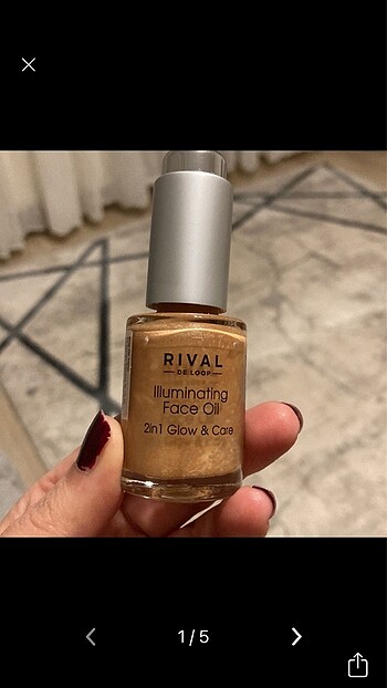 rival de loop yüz yağı ıllımunating face oil