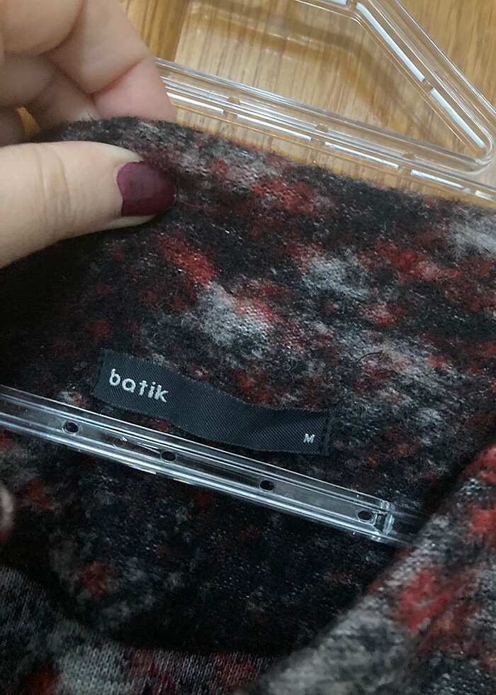 batik yün hırka - Görsel 3