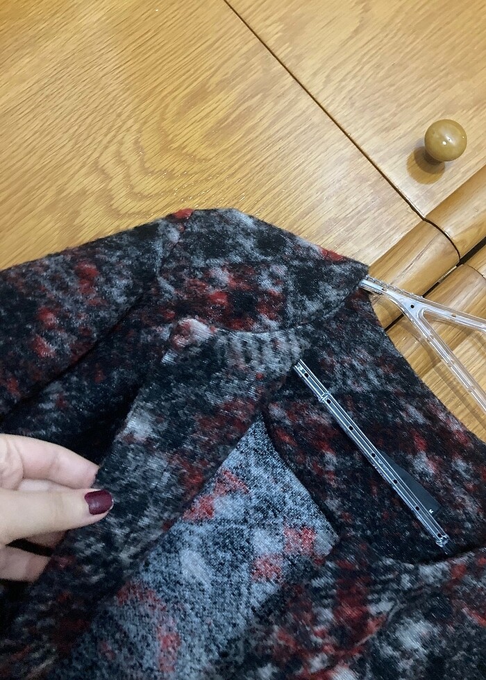 batik yün hırka - Görsel 4