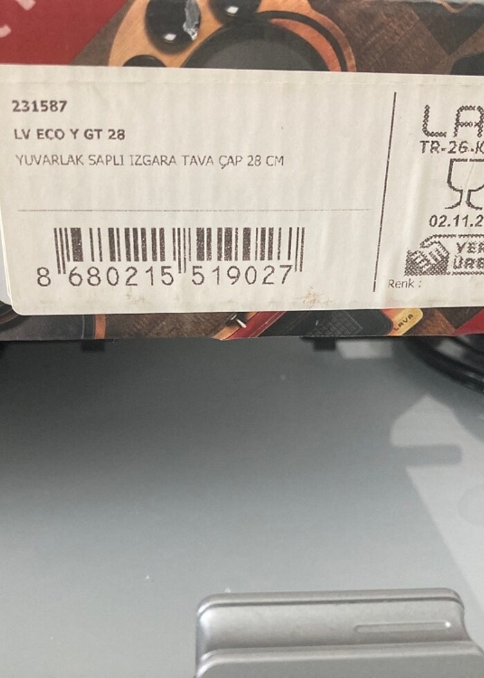 lava döküm tava saplı 28 cm - Görsel 4