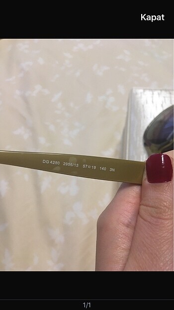 orijinal d&g gözlük - Görsel 6