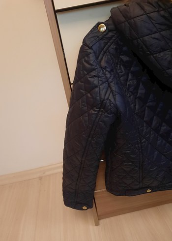 Kürk Detaylı Kahverengi Deri Kadın Ceket - Görsel 2