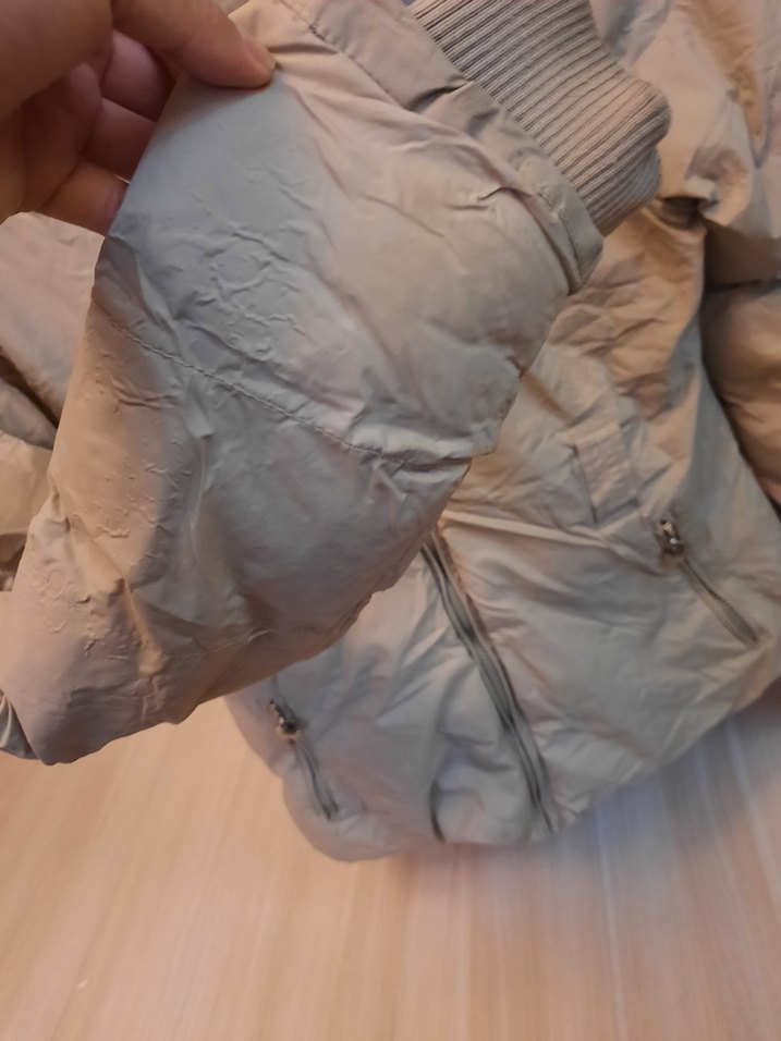 Gri Midi Fermuarlı Kadın Yelek - Görsel 2