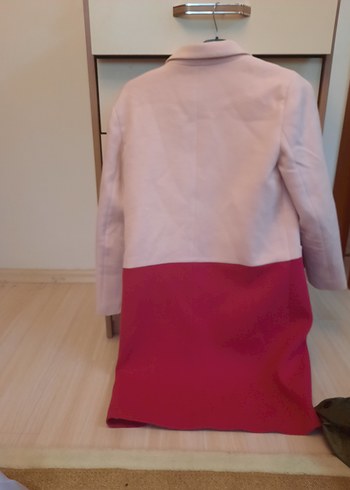 Trendyol & Milla Düğmeli Mini Pembe Kadın Ofis Kabanı