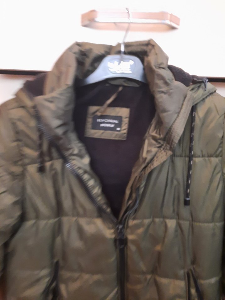 Kahverengi Fermuarlı Kadın Kış Montu - Görsel 2