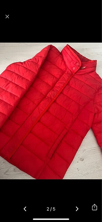 Mavi jeans yağmurluk - Görsel 2