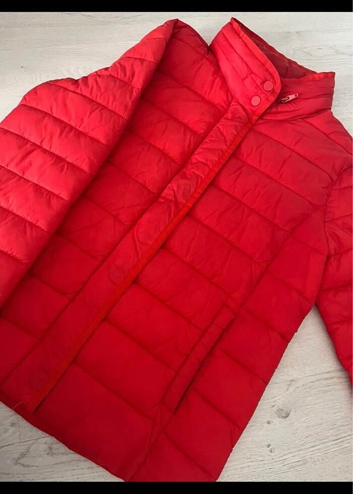 Mavi jeans yağmurluk - Görsel 2