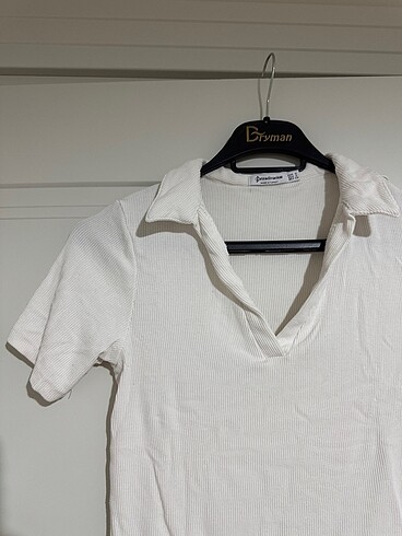 Stradivarius Stradivarius Crop Kısa Kol