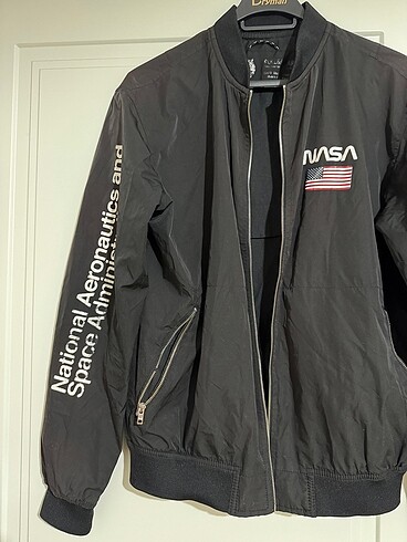 Pull and Bear Pull&Bear Bomber Nasa Ceket