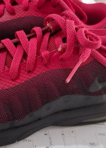 32 Beden Nike Pembe Bağcıklı kız çocuk Sneaker