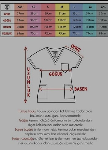 xs Beden mavi Renk Hemşire forması