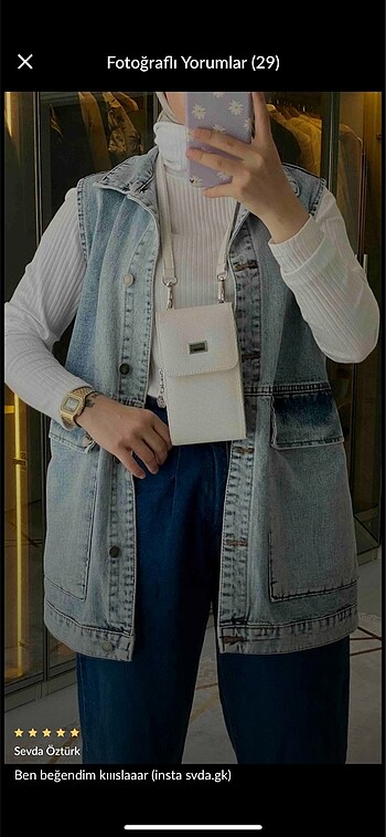 38 Beden Denim Ceket