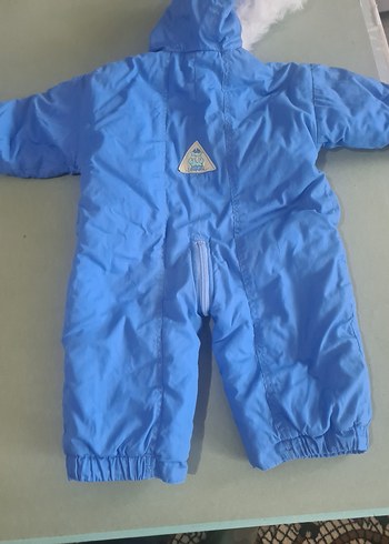 Mavi Fermuarlı Bebek Erkek Tulumu - Görsel 2