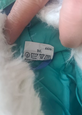 Mavi Fermuarlı Bebek Erkek Tulumu - Görsel 5