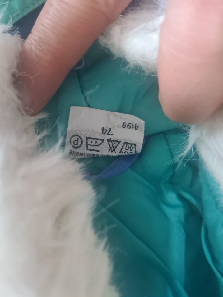 Mavi Fermuarlı Bebek Erkek Tulumu - Görsel 5