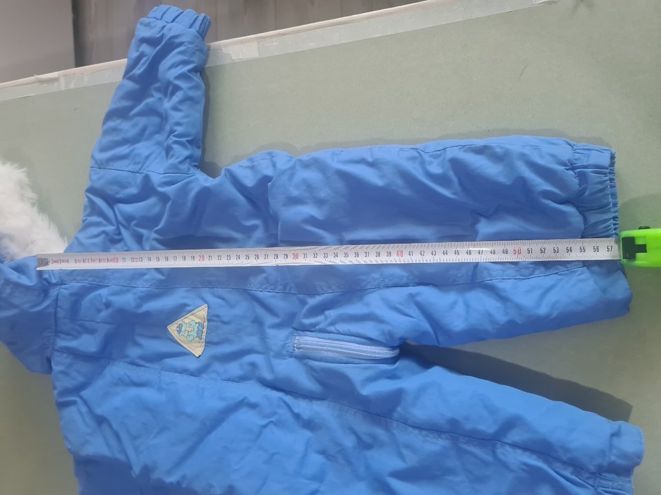 Mavi Fermuarlı Bebek Erkek Tulumu - Görsel 4