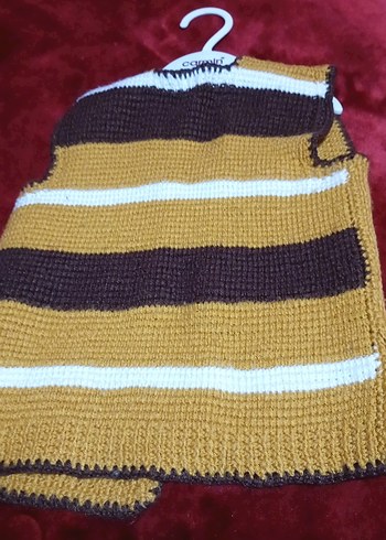 Kahverengi Erkek Çocuk Triko Yelek - Görsel 3