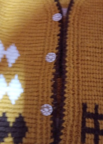 Kahverengi Erkek Çocuk Triko Yelek - Görsel 2