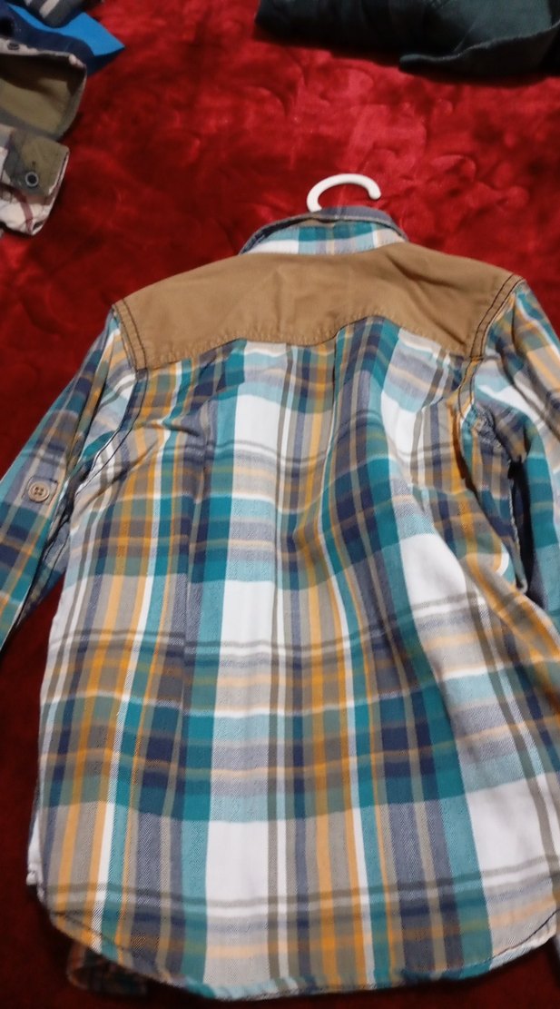 Erkek Çocuk Çok Renkli Uzun Kollu Gömlek - Görsel 4